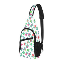 Load image into Gallery viewer, Berry Flowers White Chest Bag
