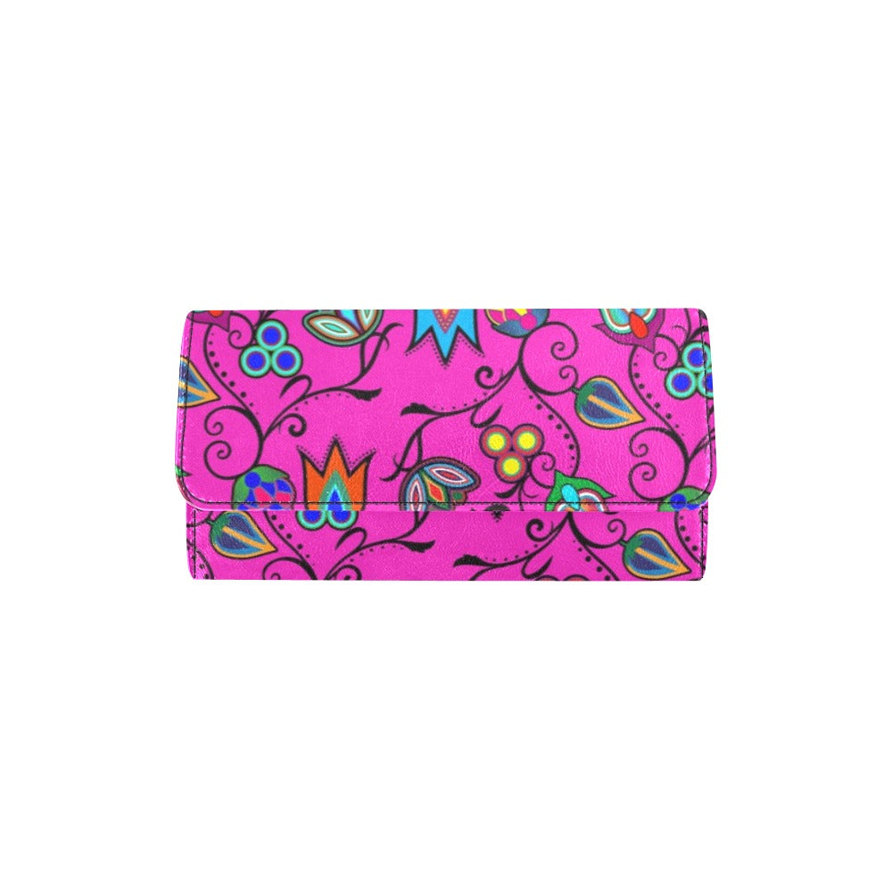 Indigenous Paisley Women's Trifold Wallet