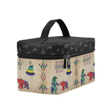 Load image into Gallery viewer, Bear Ledger Black Sky Cosmetic Bag
