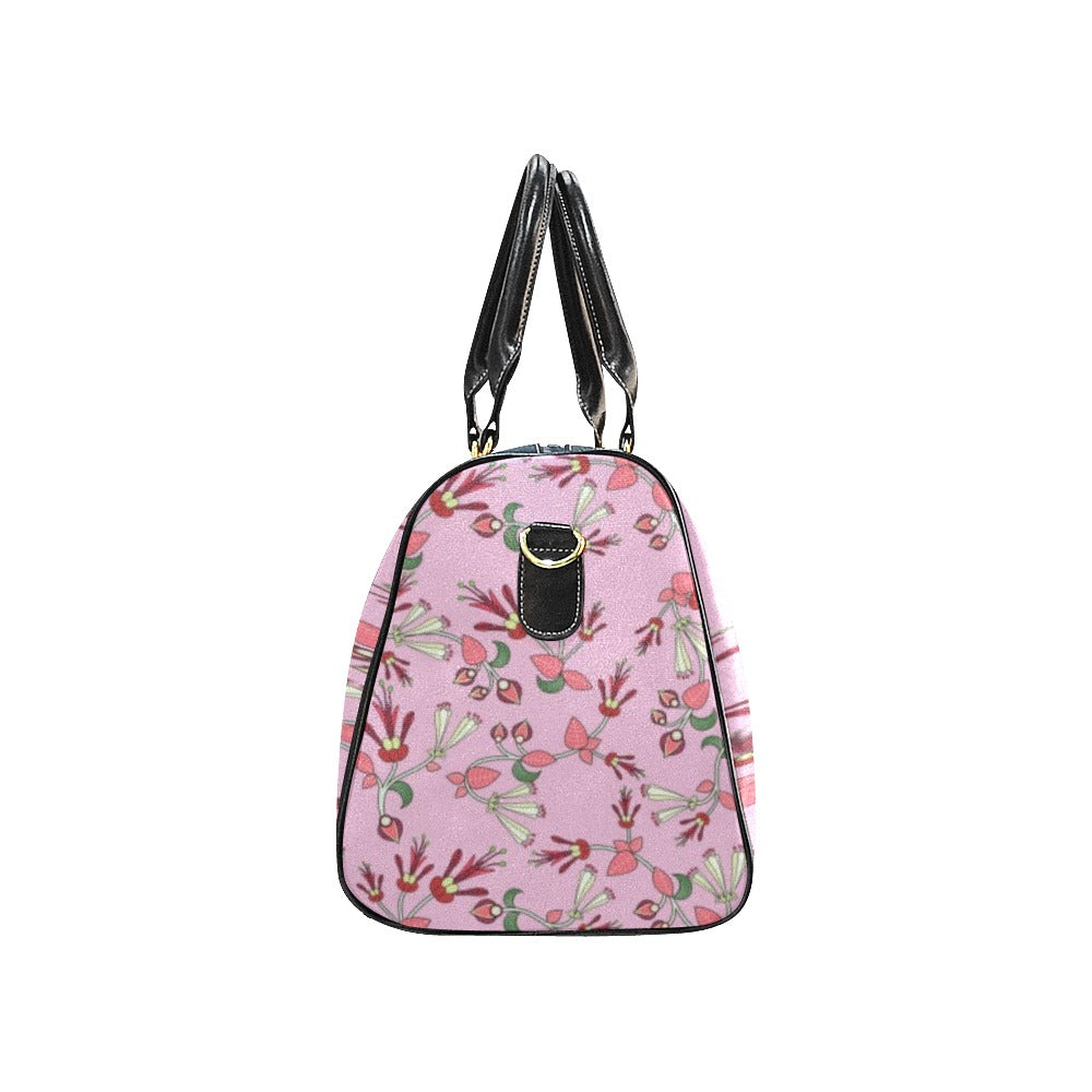 Strawberry Floral New Waterproof Travel Bag/Small