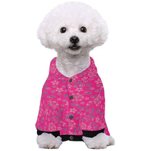 Load image into Gallery viewer, Berry Picking Pink Pet Dog Hoodie
