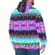 Load image into Gallery viewer, Between the Rocky Mountains Men&#39;s Long Sleeve Fleece Hoodie
