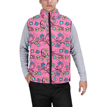 Load image into Gallery viewer, Blue Trio Bubblegum Men&#39;s Padded Vest Jacket
