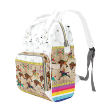 Load image into Gallery viewer, Ledger Hunt Clay Multi-Function Diaper Backpack/Diaper Bag
