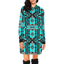 Load image into Gallery viewer, Chiefs Mountain Sky Hoodie Dress
