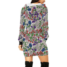 Load image into Gallery viewer, Takwakin Harvest Bright Birch Hoodie Dress
