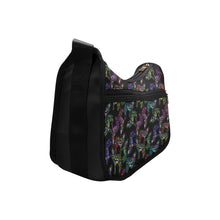 Load image into Gallery viewer, Floral Wolves Crossbody Bags
