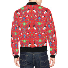 Load image into Gallery viewer, New Growth Vermillion Bomber Jacket for Men
