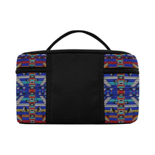 Load image into Gallery viewer, Medicine Blessing Blue Cosmetic Bag/Large
