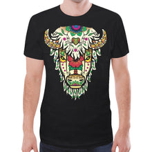 Load image into Gallery viewer, Buffalo Spirit Guide (Black) New T-shirt for Men
