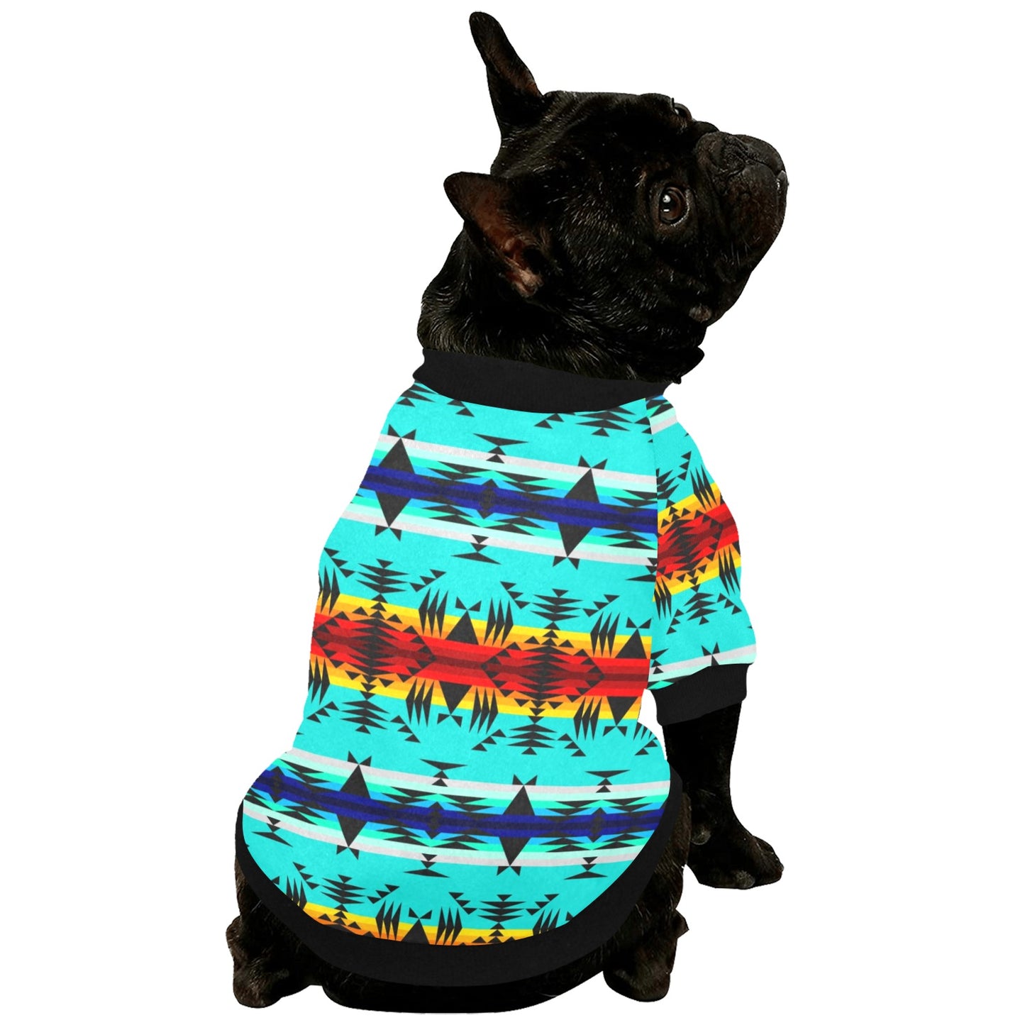 Between the Mountains Pet Dog Round Neck Shirt