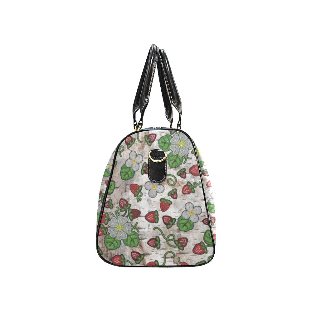 Strawberry Dreams Br Bark Waterproof Travel Bag