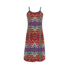 Load image into Gallery viewer, Medicine Blessing Red Alcestis Slip Dress
