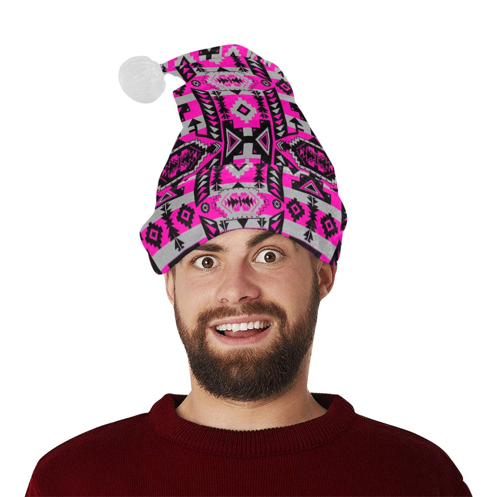 Chiefs Mountain Stunning Sunset Santa Hat
