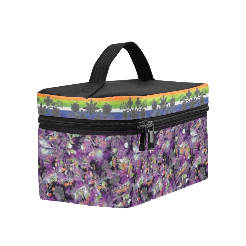 Culture in Nature Purple Cosmetic Bag