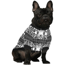 Load image into Gallery viewer, Writing on Stone Black and White Pet Dog Round Neck Shirt
