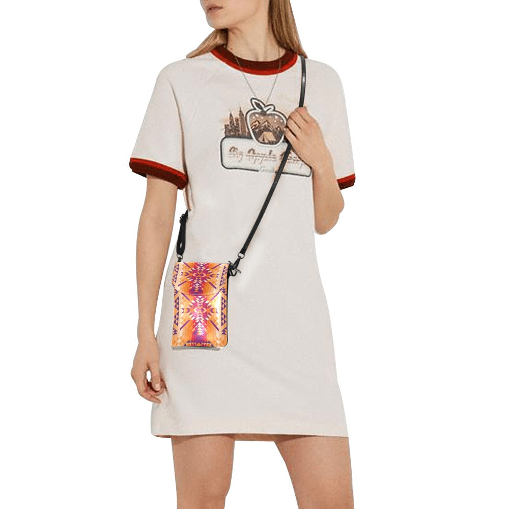 Desert Geo Small Cell Phone Purse