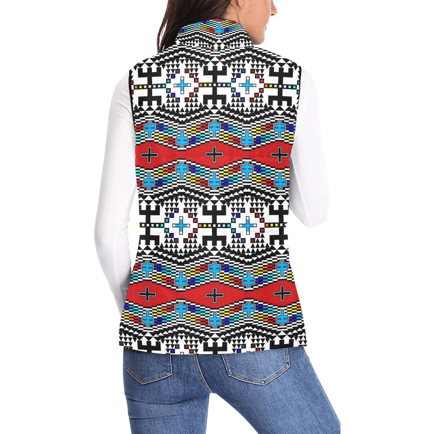 dragonflies Women's Padded Vest Jacket