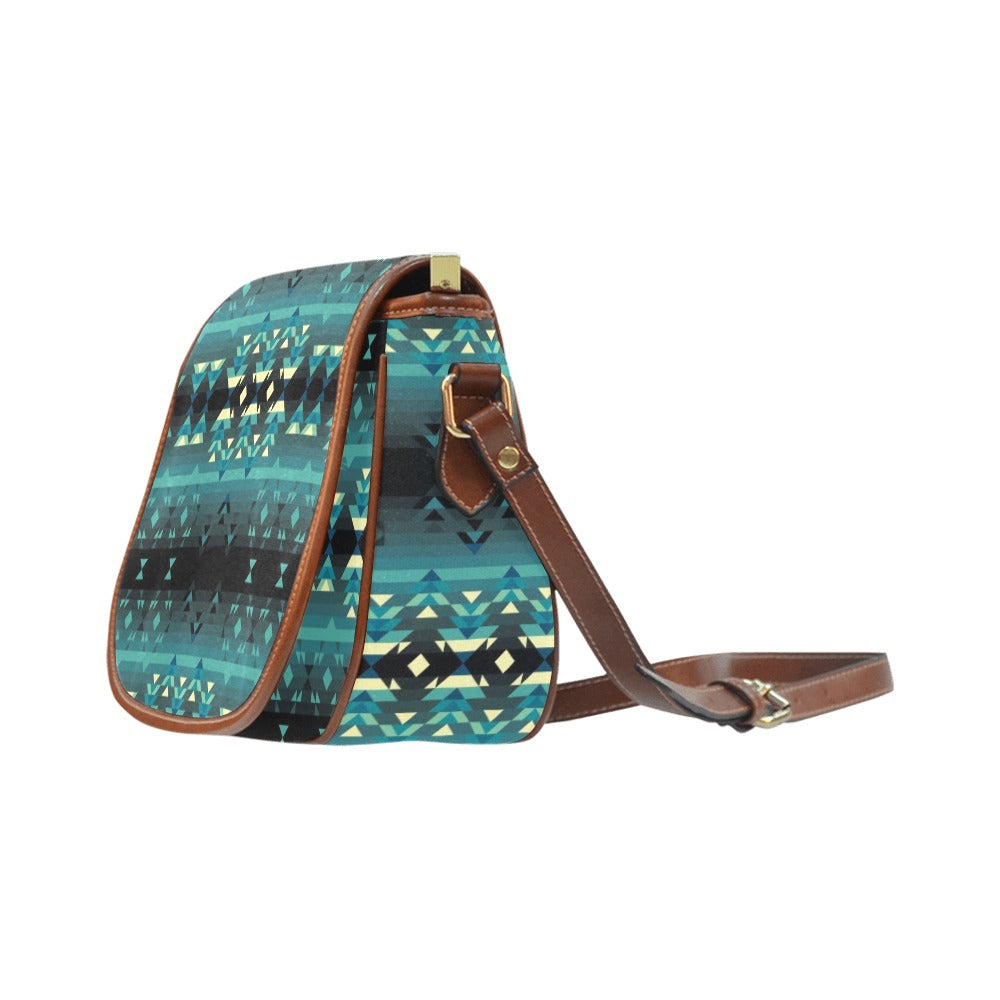 Inspire Green Saddle Bag