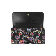 Load image into Gallery viewer, Floral Danseur Women&#39;s Trifold Wallet
