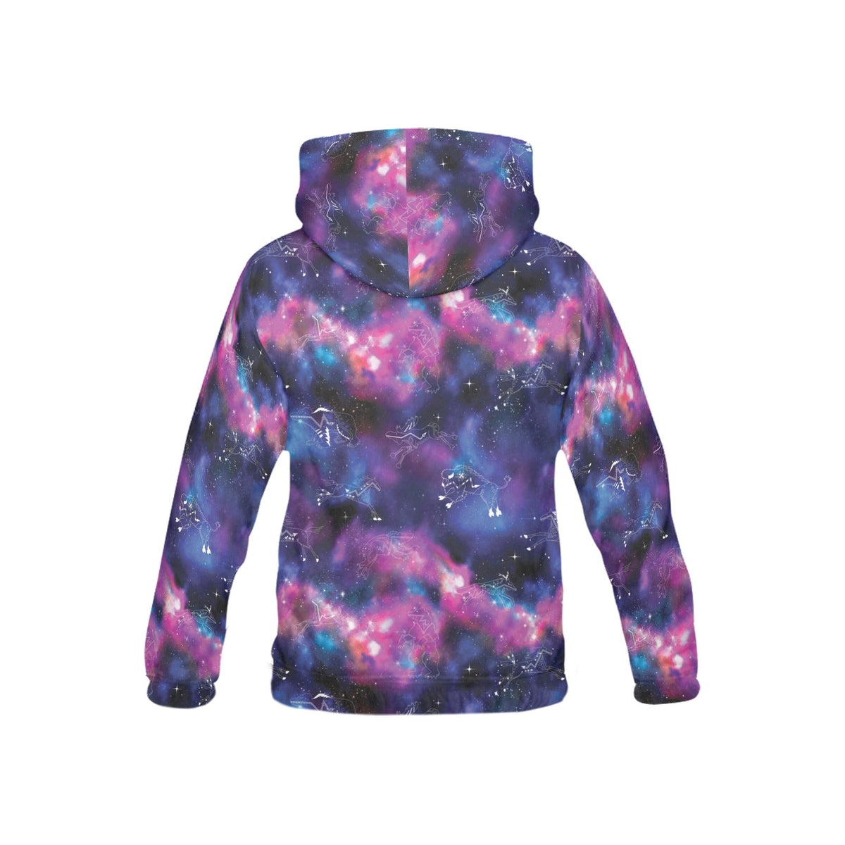 Animal Ancestors 1 Blue and Pink Youth Hoodie