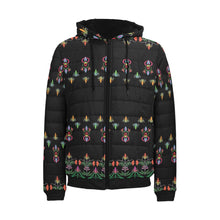 Load image into Gallery viewer, Metis Corn Mother Men&#39;s Padded Hooded Jacket
