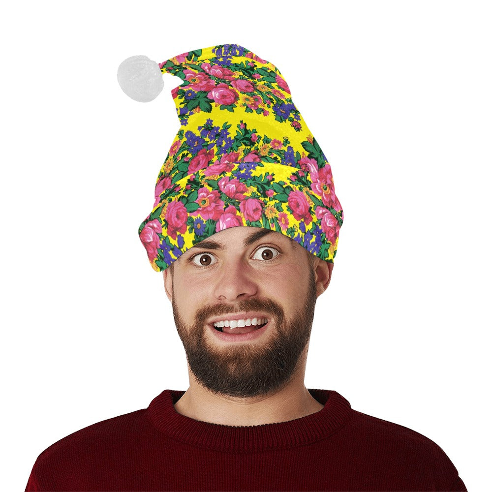 Kokum's Revenge Yellow Santa Hat