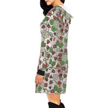 Load image into Gallery viewer, Strawberry Dreams Br Bark Hoodie Dress
