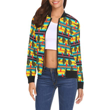Load image into Gallery viewer, Dancers Midnight Special Bomber Jacket for Women
