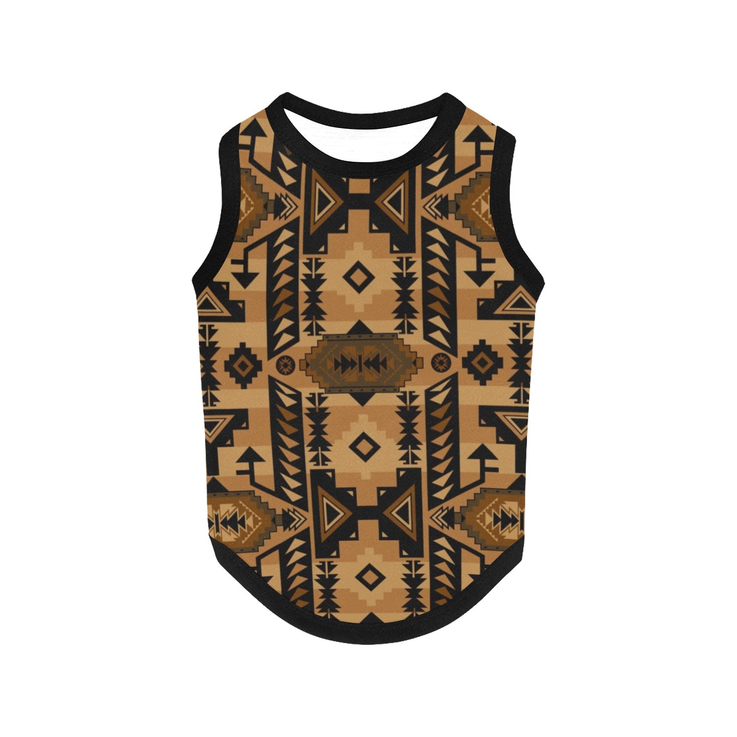 Chiefs Mountain Tan Pet Tank Top