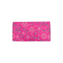 Load image into Gallery viewer, Berry Picking Pink Women&#39;s Trifold Wallet
