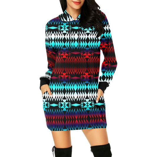 In Between Two Worlds Hoodie Dress