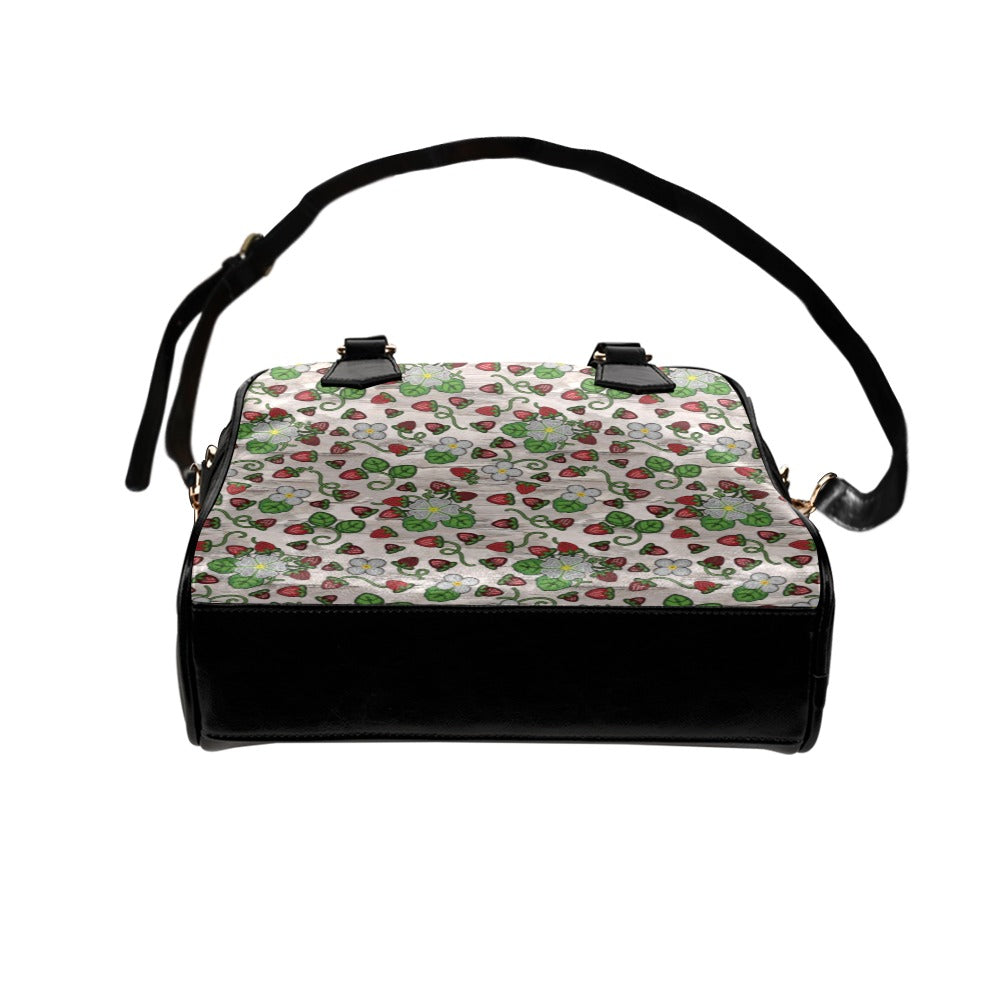 Strawberry Dreams Bright Birch Shoulder Handbag