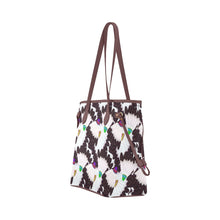 Load image into Gallery viewer, Eagle Feather Fans Clover Canvas Tote Bag
