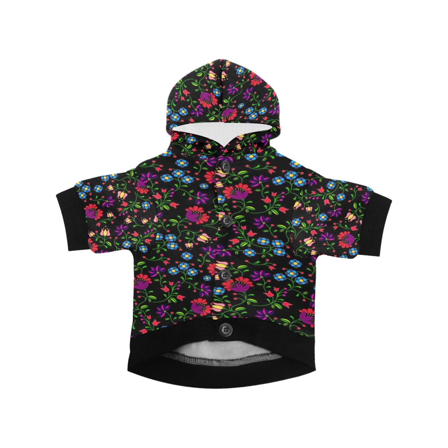 Fleur Indigine Pet Dog Hoodie