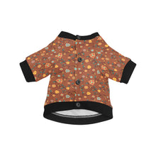 Load image into Gallery viewer, Fire Bloom Shade Pet Dog Round Neck Shirt
