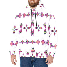 Load image into Gallery viewer, Four Directions Lodge Flurry Men&#39;s Long Sleeve Fleece Hoodie
