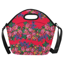 Load image into Gallery viewer, Kokum&#39;s Revenge Dahlia Neoprene Lunch Bag/Large
