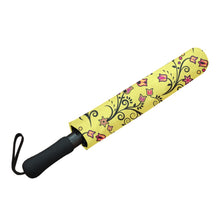 Load image into Gallery viewer, Key Lime Star Semi-Automatic Foldable Umbrella
