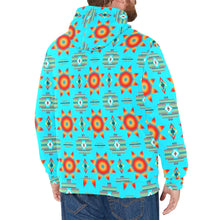 Load image into Gallery viewer, Rising Star Harvest Moon Men&#39;s Long Sleeve Fleece Hoodie
