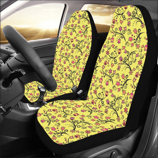 Key Lime Star Car Seat Covers (Set of 2)