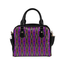 Load image into Gallery viewer, Diamond in the Bluff Purple Shoulder Handbag
