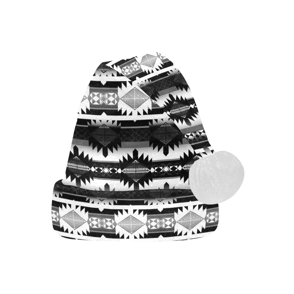 Okotoks Black and White Santa Hat