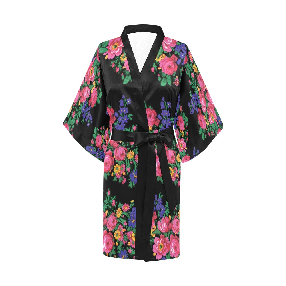 Kokum's Revenge Black Kimono Robe