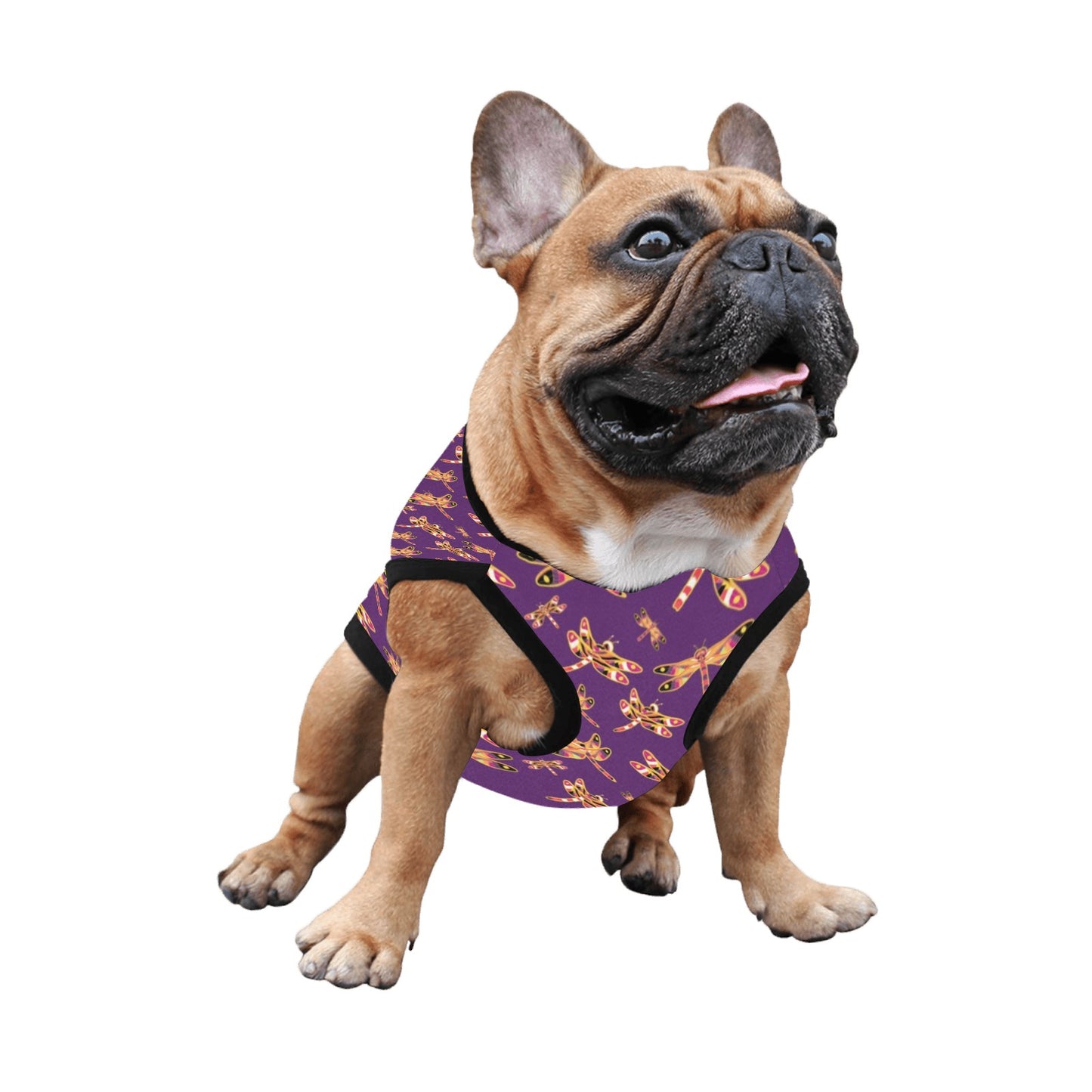 Gathering Yellow Purple Pet Tank Top