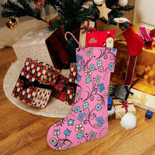 Load image into Gallery viewer, Blue Trio Bubblegum Christmas Stocking
