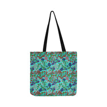 Load image into Gallery viewer, Takwakin Harvest Turquoise Reusable Shopping Bag
