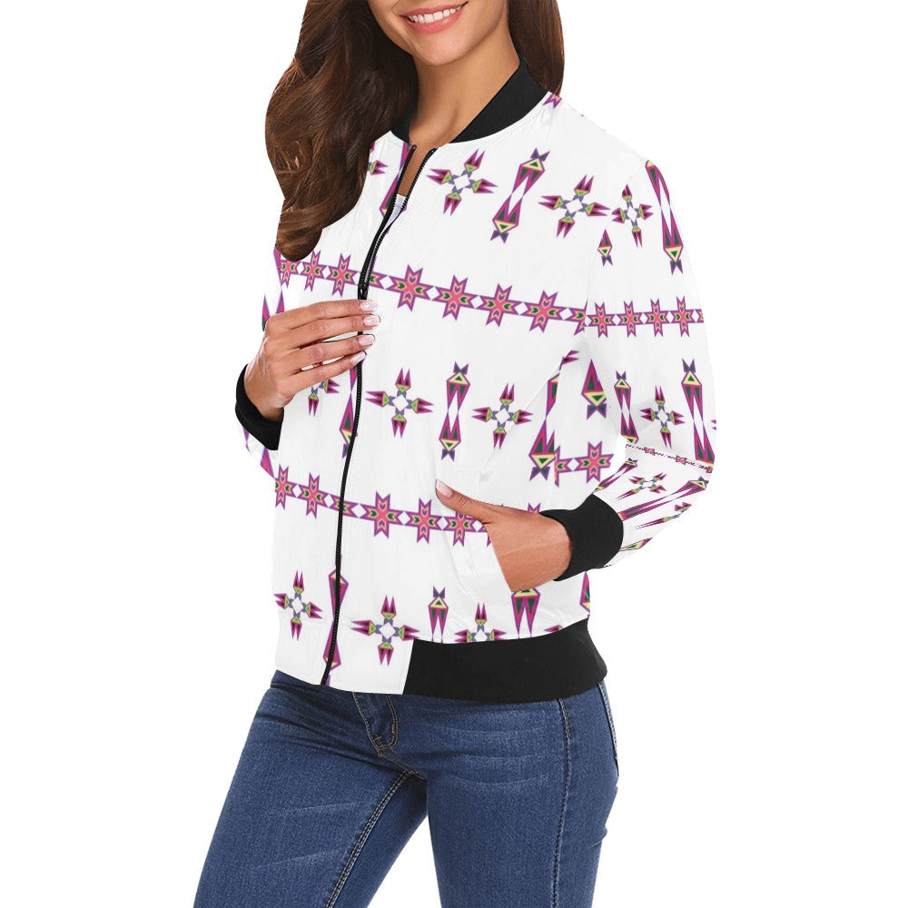 Four Directions Lodge Flurry Bomber Jacket for Women