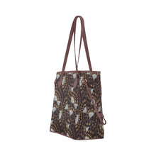 Load image into Gallery viewer, Hawk Feathers Clover Canvas Tote Bag
