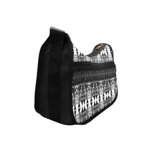 Load image into Gallery viewer, Writing on Stone Black and White Crossbody Bags
